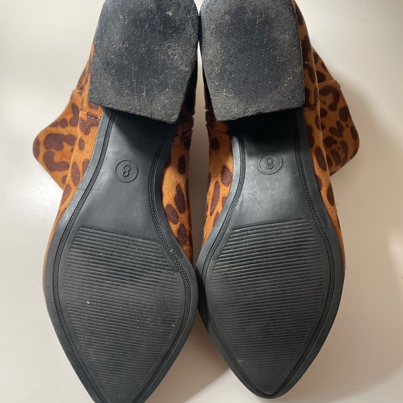 Leopard Print Ankle Boots - Picture 8 of 8